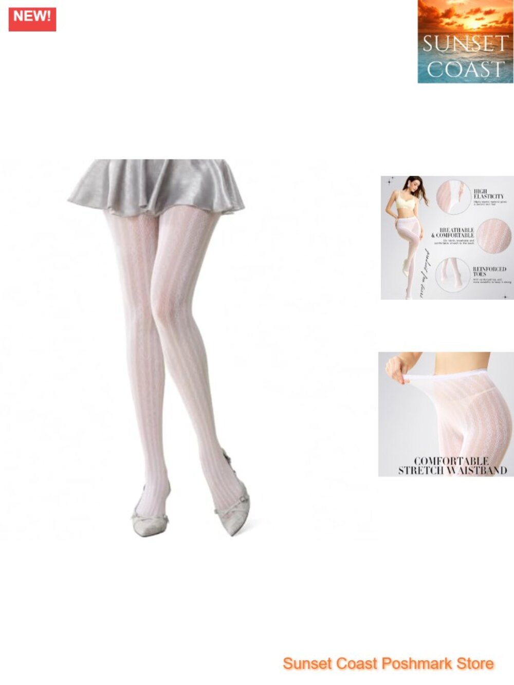 Women's Hollow Out Knit Patterned Lace Fishnet Tights